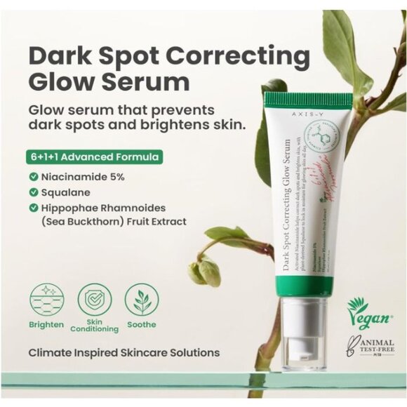 AXIS-Y Dark Spot Correcting Glow Serum 50Ml For Hyperpigmentation Reduction - Picture 2 of 4